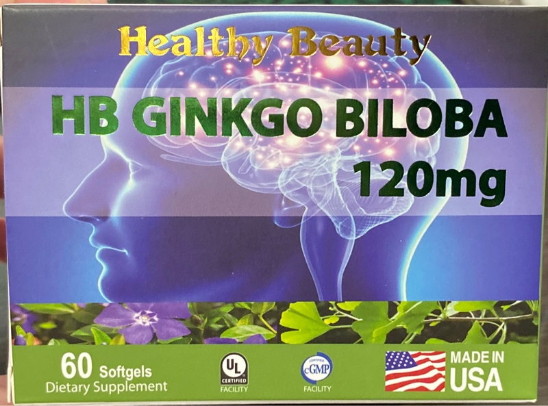 HB Ginkgo Biloba 120mg (Hộp 6 vỉ x 10 viên) - USA