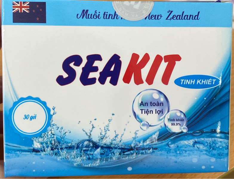 Gói muối Seakit (Hộp 30 gói x 2,25g) - Nam Hà