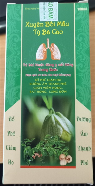 Xuyên bối mẫu tỳ bà cao 100ml - Đại Uy