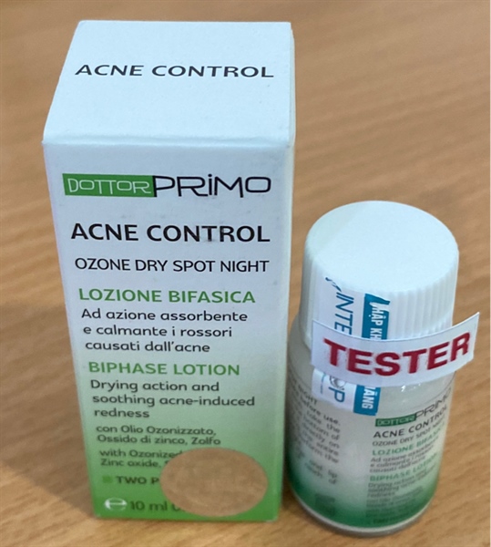 Kem giảm mụn dùng ban đêm (Acne Control Ozone Dry Spot Night) 10ml - Italy