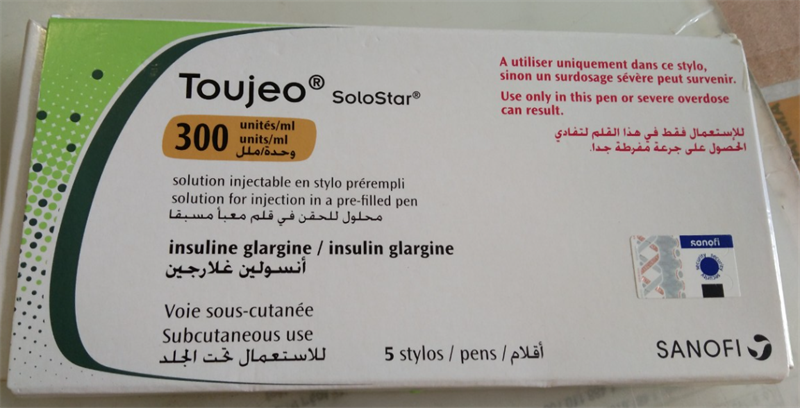 Bút tiêm tiểu đường Toujeo Solostar 300ml (Hộp 5 bút) - Đức