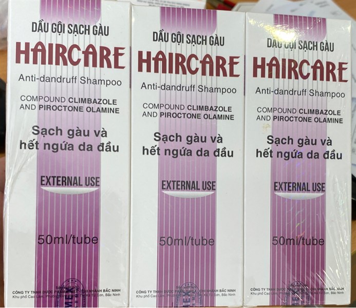 Dầu gội sạch gàu Haircare Tube 50ml - Bimex (Tâm Đức)