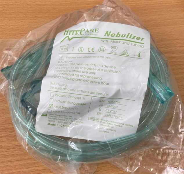 Mask khí dung người lớn (Nebulizer) - China