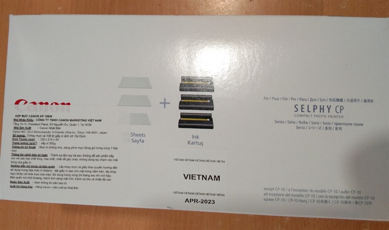 Giấy in siêu âm màu Canon - Nhật Bản 2