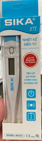 Nhiệt kế điện tử đầu cứng Sika MT-811 - China