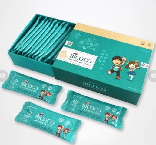 Bột dinh dưỡng cao cấp BICOCO Dinh dưỡng học đường (Hộp 20 gói x 35g) - BMP