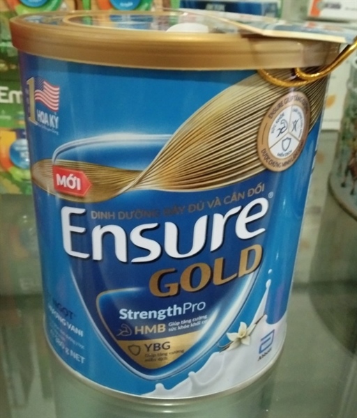 Sữa Ensure Gold ít ngọt hương Vani 380g (Thùng 24 hộp) - Singapore 2