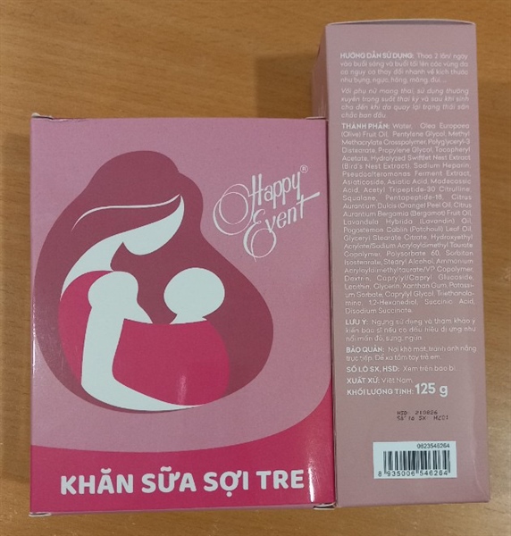 Sữa dưỡng ẩm ngừa rạn da (Happy Event Anti-Stretch Mark Lotion) 125g - Rohto/VN 2