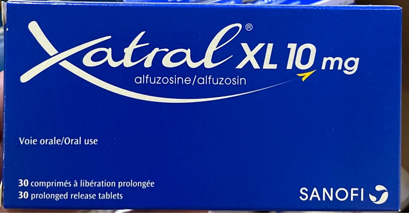 Xatral XL 10mg (Hộp 1 vỉ x 30 viên) - France (Viên)