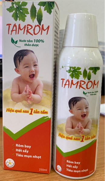 TAMROM 250ml (Rôm bay, hết sẩy, tiêu mụn nhọt) - Sáu Sao (Chai)