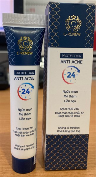 Gel trị mụn 24h C - Rewew 15g - CFR/VN