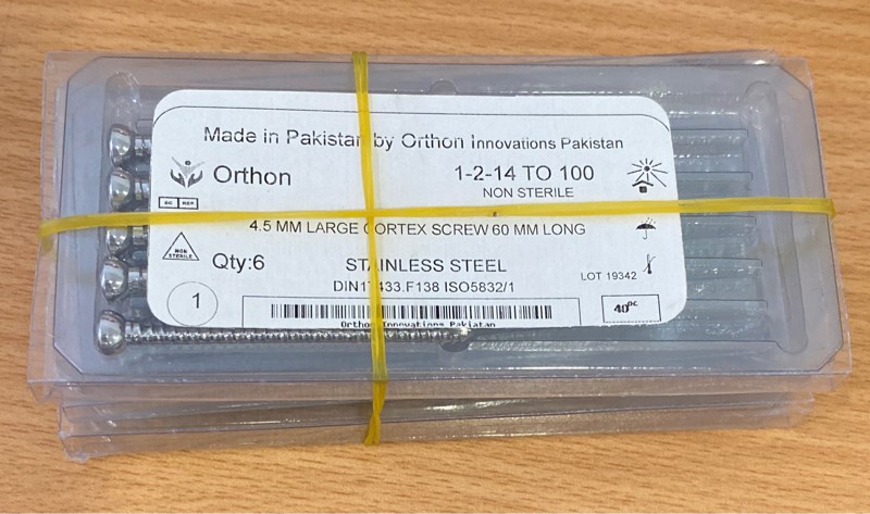 Vít cứng 4,5 dài 60,0mm - Pakistan