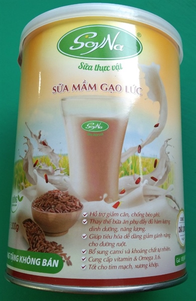 Sữa mầm gạo lức 300g - SoyNa