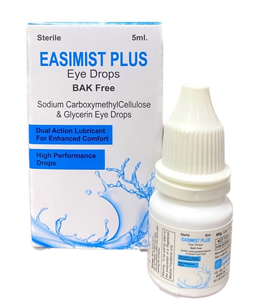 Nước mắt nhân tạo Easimist plus Eye Drops 5ml - Indiana