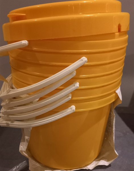 Xô đựng chất thải 5L màu vàng - HTN