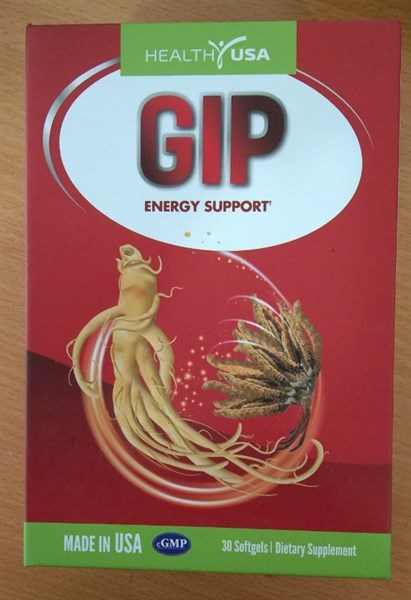 GIP (Bồi bổ sinh lực) (Lọ*30viên) - Healthy USA