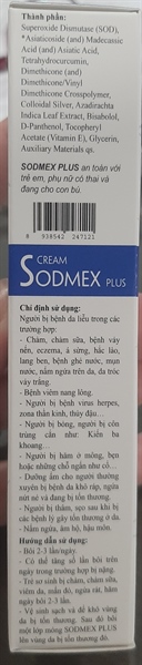 Kem bôi da Sodmex Plus 15g - Butter C/Việt Nam 2