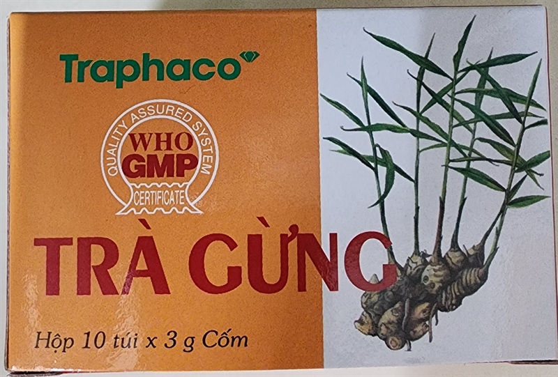 Trà gừng (K*100H*10gói) - Traphaco