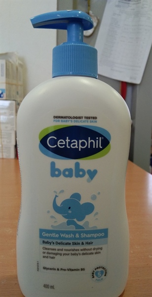 Sữa tắm gội toàn thân Cetaphil Baby 400ml - Germany
