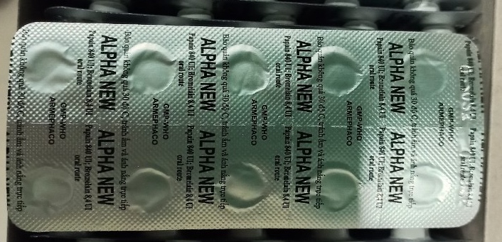 Alpha new (Hộp 50 vỉ x 10 viên) - DP 120 Armephaco