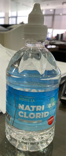 Nước muối sinh lý Đông Sa 500ml (Natri Clorid 0.9%) - Dupharmax