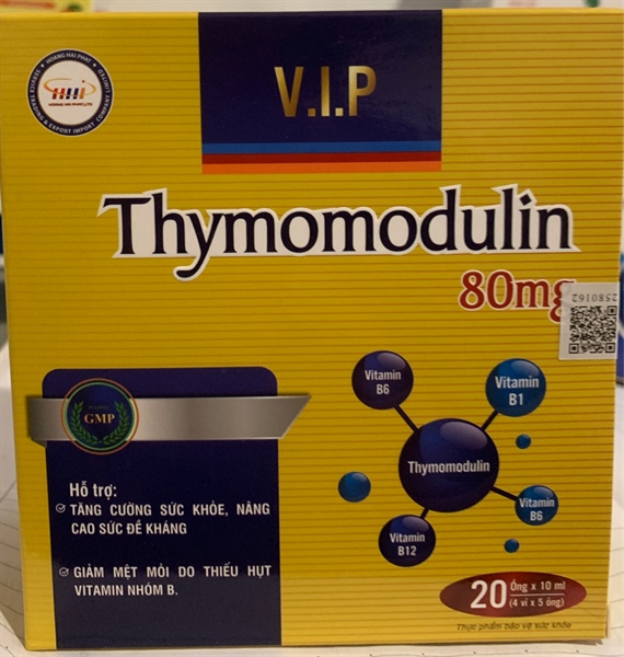 Thymomodulin 80mg (Hộp 20 ống x 10ml) - HHP