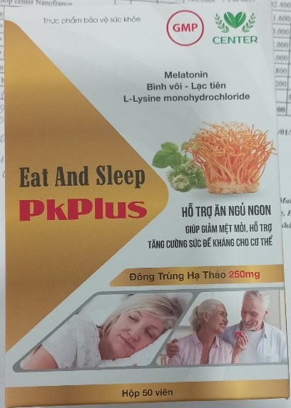 Eat And Sleep PK plus ( (Lọ*50viên) - Fusi