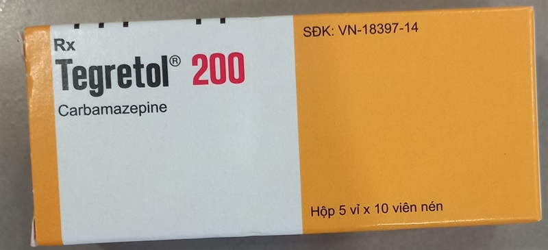 Tegretol 200mg (H*5vỉ*10viên) - ý