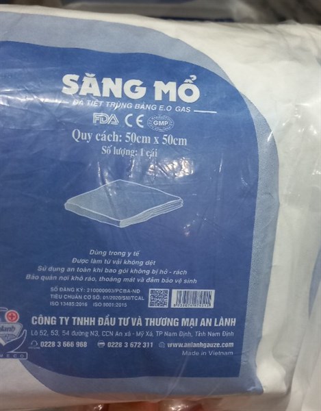 Săng mổ không lỗ 50cm x 50cm - An Lành