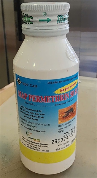 Thuốc diệt muỗi Map Permethrin 50 EC 100ml - PP Map Pacific Singapore
