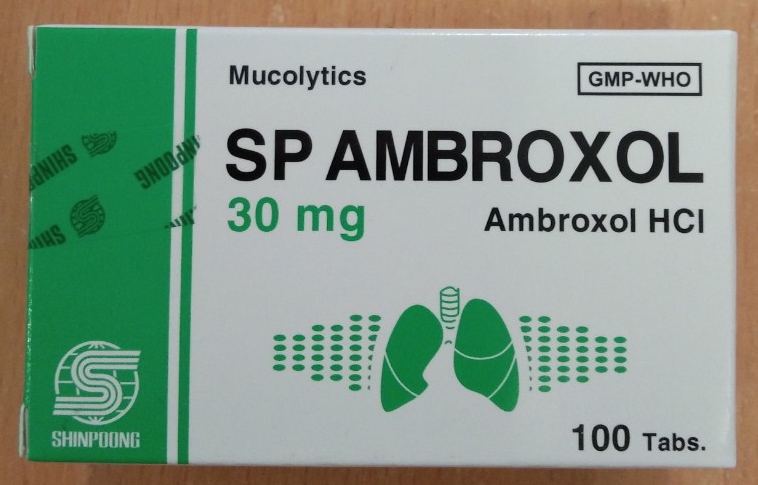 Thuốc SP Ambroxol HCl 30mg (Hộp 10 vỉ x 10 viên) - Shinpoong Daewoo 2