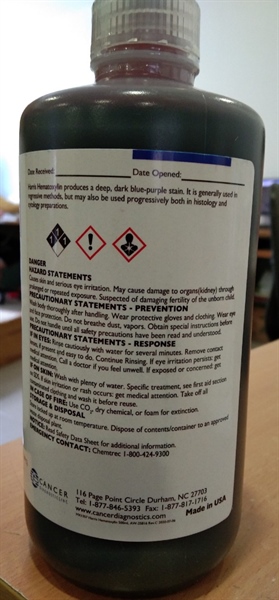 Dung dịch Harris Hematoxylin 500ml 2