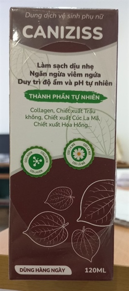 Dung dịch vệ sinh Caniziss 120ml - Santafa