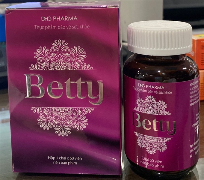 Betty (Lọ 60 viên) - Hậu Giang