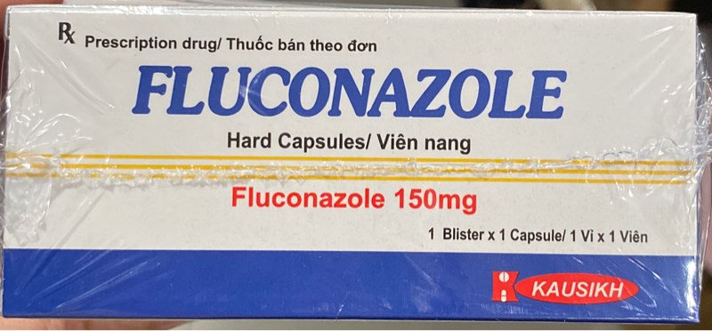 Fluconazole 150 mg (Cọc 10 Hộp x 1vỉ x 1viên) - Kkausikh/Ân Độ