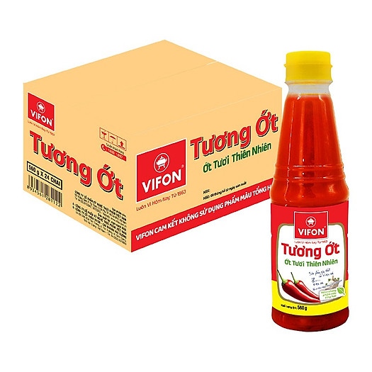 TƯƠNG ỚT VIFON CHAI 500ML