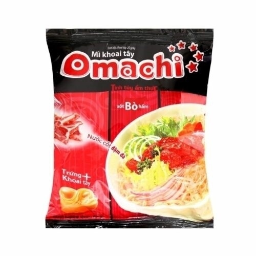 Mỳ Omachi Vị Bò Hầm・煮込む牛肉麺 おまち