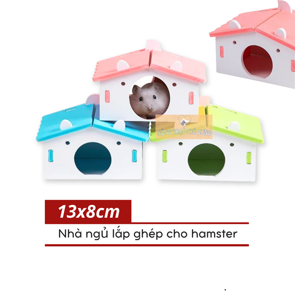 Nhà Ngủ Hình Đuôi Cá Mập Cho Hamster