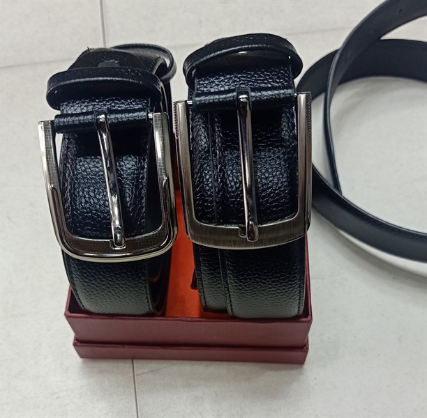Dây lưng da đục lỗ mặt kim MK01