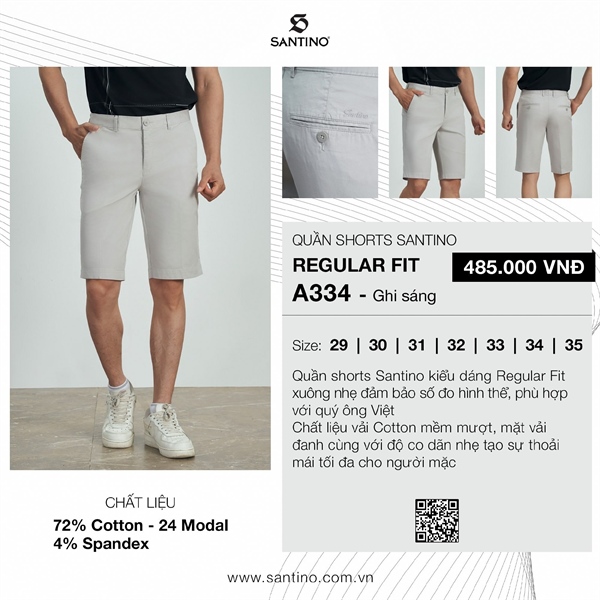 Quần short Santino A334(485)