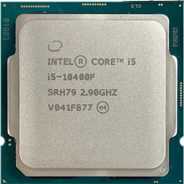CPU core i5-10400F tray