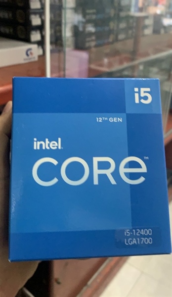 CPU Core i5 12400 Box chính hãng