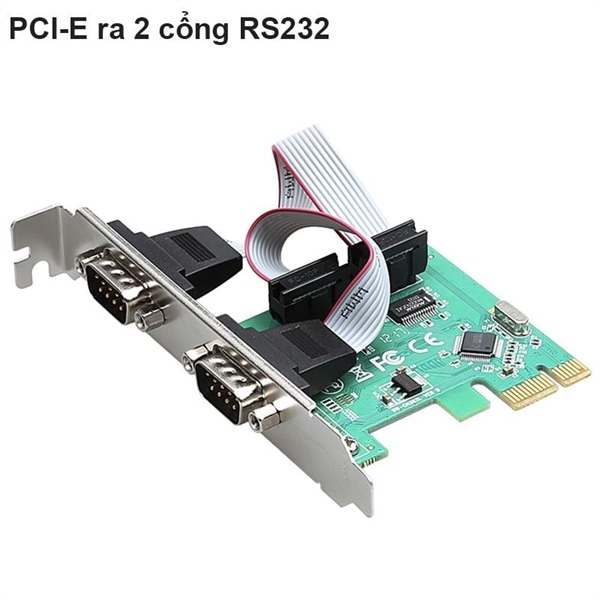 CARD CHUYỂN PCIe (1X) RA 2 cổng COM9