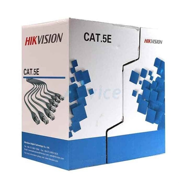 Cáp mạng Hikvision CAT5 DS-1LN5EUEC0 (đồng nguyên chất)
