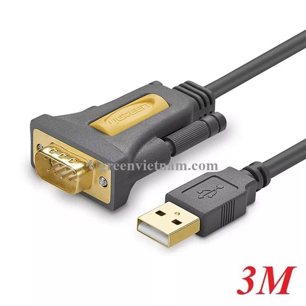 Cáp USB to Com dài 3m chính hãng Ugreen 20223
