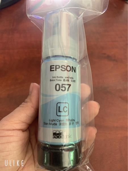 Mực nước Epson L8050/ L18050 (057) xanh lợt