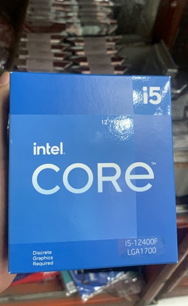 CPU Core i5 12400F Box chính hãng