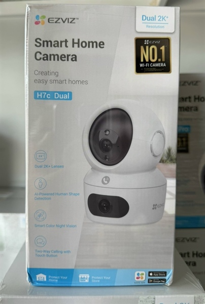 Camera Ezviz 2 mắt H7C (8MP) (lắp trong nhà)