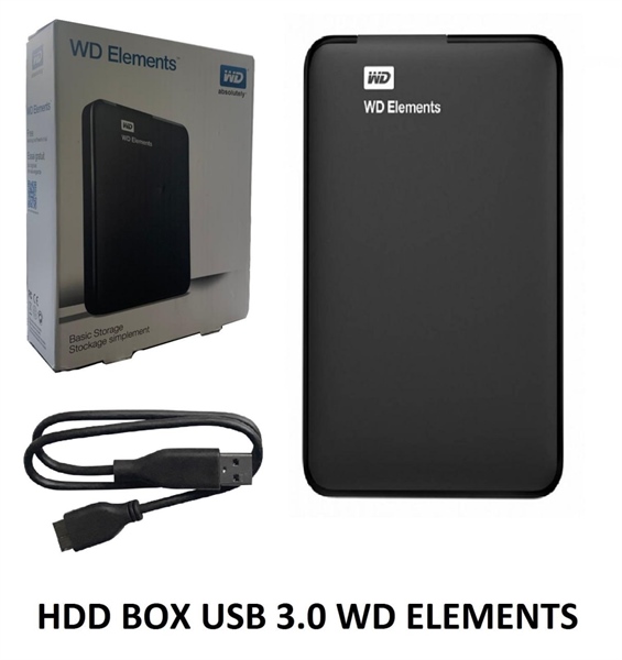 Box HDD WD 3.0