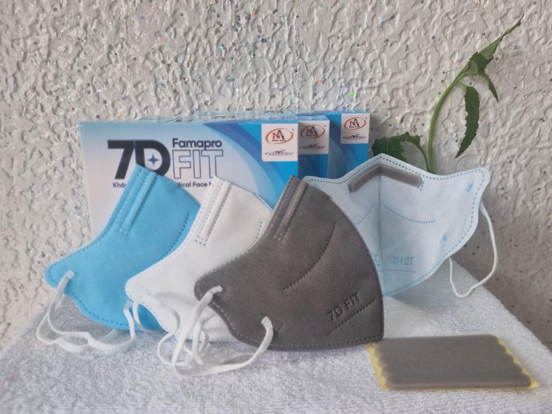 Khẩu trang 7D lớn nam anh ( hộp 10 cái